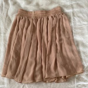 American Apparel Talla Nude Skirt  Size XS/S